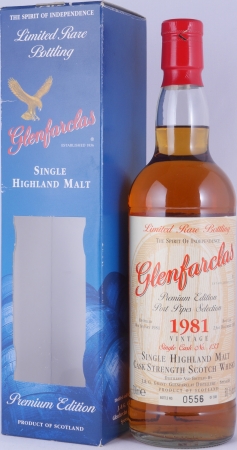 Glenfarclas 1981 23 Years  Port Pipes Selection Cask No. 133 Premium Edition Highland Single Malt Scotch Whisky 50.1%