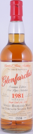 Glenfarclas 1981 23 Years  Port Pipes Selection Cask No. 133 Premium Edition Highland Single Malt Scotch Whisky 50.1%