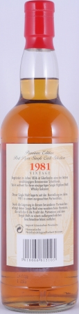 Glenfarclas 1981 23 Years  Port Pipes Selection Cask No. 133 Premium Edition Highland Single Malt Scotch Whisky 50.1%