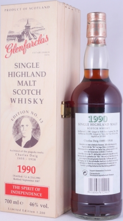 Glenfarclas 1990 17 Years Sherry Casks Nos. 1088, 4705 / 4706 Edition No. 12 Charles Doig Highland Single Malt Scotch Whisky 46.0%