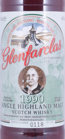 Glenfarclas 1990 17 Years Sherry Casks Nos. 1088, 4705 / 4706 Edition No. 12 Charles Doig Highland Single Malt Scotch Whisky 46.0%