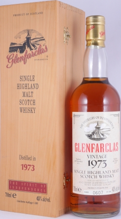 Glenfarclas 1973 24 Years Sherry Casks The Spirit of Independence Highland Single Malt Scotch Whisky 43.0%