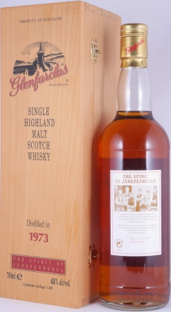 Glenfarclas 1973 24 Years Sherry Casks The Spirit of Independence Highland Single Malt Scotch Whisky 43.0%