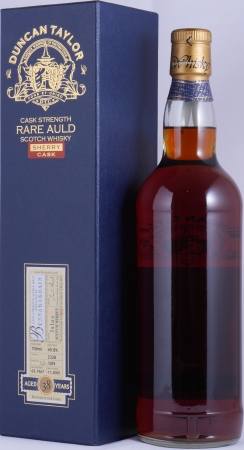 Bunnahabhain 1967 38 Years Sherry Cask No. 3328 Duncan Taylor Cask Strength Rare Auld Edition Islay Single Malt Scotch Whisky 40,8%