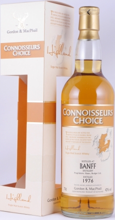 Banff 1976 32 Years Refill Sherry Casks Gordon und MacPhail Connoisseurs Choice Highland Single Malt Scotch Whisky 43,0%