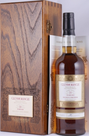 Glenmorangie 1975 30 Years Rare Aged Malaga Cask Finish Highland Single Malt Scotch Whisky 43,0%