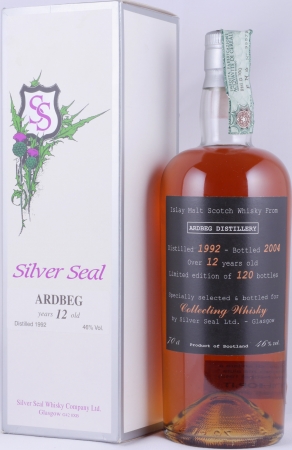 Ardbeg 1992 Over 12 Years Old Sherry Cask Silver Seal Collecting Whisky Islay Single Malt Scotch Whisky 46.0%