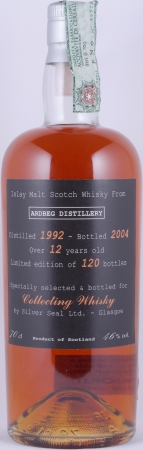 Ardbeg 1992 Over 12 Years Old Sherry Cask Silver Seal Collecting Whisky Islay Single Malt Scotch Whisky 46.0%