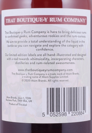 Caroni 22 Years Batch 4 That Boutique-Y Rum Company Traditional Column Trinidad Rum 58.1%