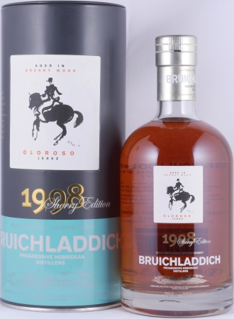 Bruichladdich 1998 10 Years Oloroso Sherry Casks Limited Edition Islay Single Malt Scotch Whisky 46,0%