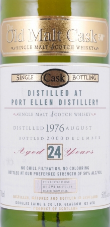 Port Ellen 1982 24 Years Oak Cask Douglas Laing Old Malt Cask Islay Single Malt Scotch Whisky 50,0%