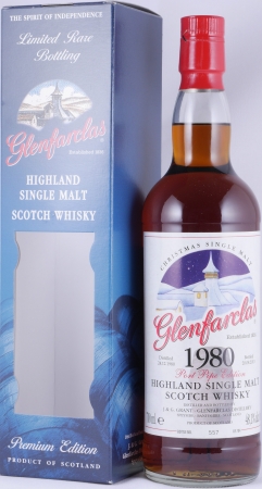 Glenfarclas 1980 32 Years Port Pipe Cask No. 11065 + 11073 Christmas Edition Highland Single Malt Scotch Whisky 48,1%