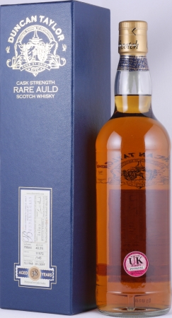 Bunnahabhain 1968 38 Years Oak Cask No. 11572 Duncan Taylor Peerlesse Cask Strength Rare Auld Edition Islay Single Malt Scotch Whisky 40,5%