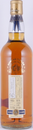 Bunnahabhain 1968 38 Years Oak Cask No. 11572 Duncan Taylor Peerlesse Cask Strength Rare Auld Edition Islay Single Malt Scotch Whisky 40,5%