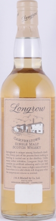 Longrow 1991 10 Years Cream Capsule Campbeltown Single Malt Scotch Whisky 46.0%