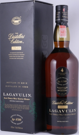 Lagavulin 1996 16 Years Distillers Edition 2012 Special Release lgv.4/500 Islay Single Malt Scotch Whisky 43.0%