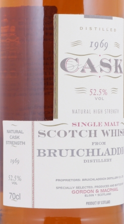 Bruichladdich 1969 31 Years Oak Casks Nr. 2973, 2977, 2979 Gordon & MacPhail Islay Single Malt Scotch Whisky 52,5%