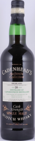 Caperdonich 1977 20 Years Sherrywood Cask Cadenhead Authentic Collection Speyside Single Malt Scotch Whisky 57,0%