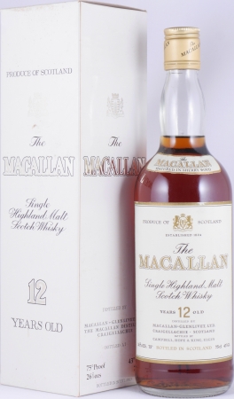Macallan 12 Years Sherry Wood Highland Single Malt Scotch Whisky 43,0% bottled by Campbell, Hope und King