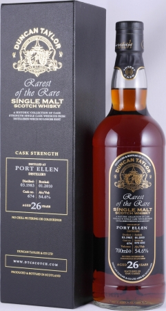 Port Ellen 1983 26 Years Sherry Oak Cask No. 674 Duncan Taylor Rarest of the Rare Islay Single Malt Scotch Whisky 53,6%