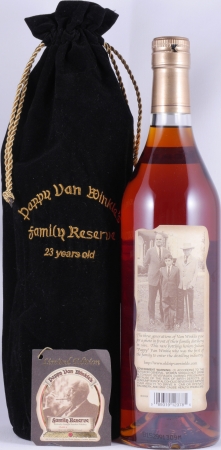 Pappy Van Winkles 23 Years #F-3647 Family Reserve Limited Edition Release 2015 Kentucky Straight Bourbon Whiskey 47,8%