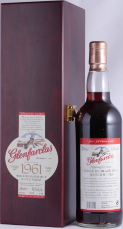 Glenfarclas 1961 46 Years First Fill Oloroso Sherry Cask No. 1, 1319, 1321 Premium Casks Highland Single Malt Scotch Whisky 45,4%