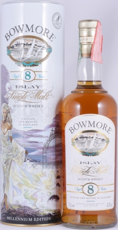 Bowmore Legend of the Princess Giant Millenium Limited Edition 6. Release 8 Years Islay Single Malt Scotch Whisky 40,0%
