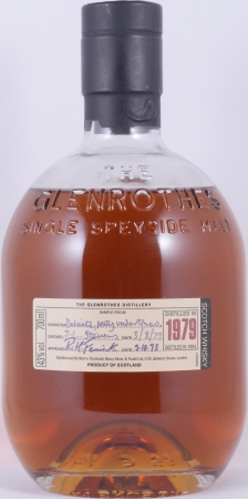 Glenrothes 1979 14 Years Vintage Limited Edition Speyside Single Malt Scotch Whisky 43,0%