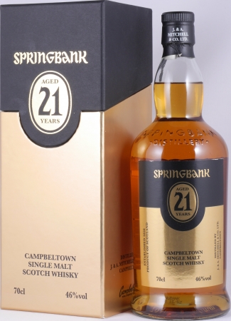 Springbank 21 Years Limited Edition 2015 Bourbon and Sherry Casks Campbeltown Single Malt Scotch Whisky 46,0%