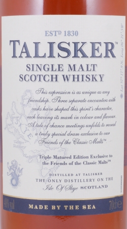 Talisker Triple Matured FOCM Special Release 2013 Limited Edition Isle of Skye Single Malt Scotch Whisky 48,0%