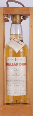 Dallas Dhu 1983 The Last Cask Filled Remnant Oak Cask No. 327 Historic Collection Speyside Single Malt Scotch Whisky 48,0%