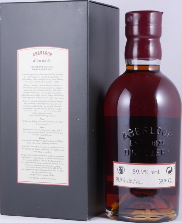 Aberlour A bunadh Batch No. 29 Oloroso Sherry Butts Speyside Single Malt Scotch Whisky Cask Strength 59,9%