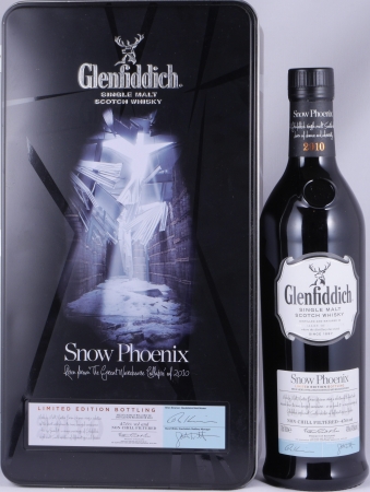 Glenfiddich Snow Phoenix 2010 Limited Edition Bottling Speyside Single Malt Scotch Whisky 47.6%