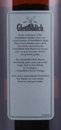 Glenfiddich 1976 30 Years Sherry Oak Cask No. 16392 La Grande Epicerie Paris Speyside Single Malt Scotch Whisky 47,0%