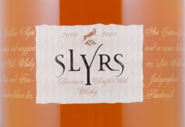 Slyrs 2000 3 Years 2. Release Limited Edition 2003 New American Oak Casks Bavarian Single Malt Whisky 43,0%