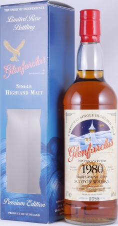 Glenfarclas 1980 23 Years Port Pipe Cask No. 11064 Christmas Edition Highland Single Malt Scotch Whisky 46,0%