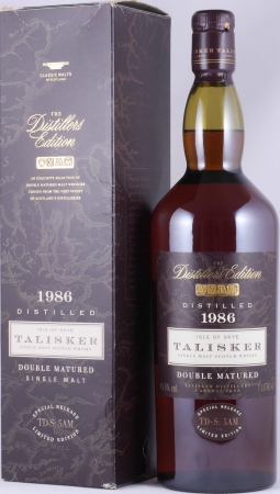 Talisker 1986 11 Years Distillers Edition 1997 1st Special Release TD-S:5AM Single Malt Scotch Whisky 45.8% 1.0L