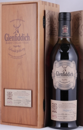 Glenfiddich 1975 34 Years European Oak Sherry Butt Cask No. 22000 Rare Collection Speyside Single Malt Scotch Whisky 54.3%