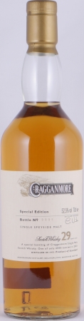 Cragganmore 1973 29 Years Oak Casks Special Edition 2003 Speyside Single Malt Scotch Whisky Cask Strength 52.5%