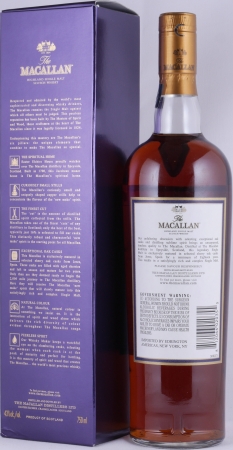 Macallan 1997 18 Years Sherry Oak Highland Single Malt Scotch Whisky 750ml Edrington Americas NY 43,0%