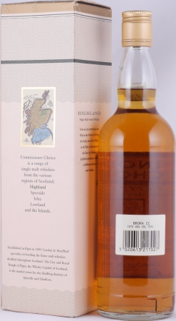 Brora 1972 25 Years Gordon and MacPhail Connoisseurs Choice Gold Screw Cap Highland Single Malt Scotch Whisky 40.0%