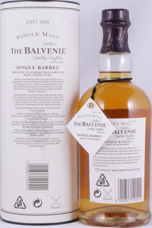 Balvenie 1974 25 Years Single Barrel Oak Cask No. 15015 Highland Single Malt Scotch Whisky 46.9%