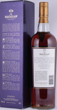 Macallan 1990 18 Years Sherry Oak Highland Single Malt Scotch Whisky 750ml Remy Cointreau NY 43,0%