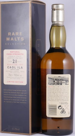 Caol Ila 1977 21 Years Diageo Rare Malts Selection Limited Edition Islay Single Malt Scotch Whisky Cask Strength 61.3%