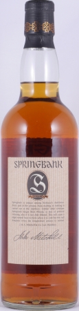 Springbank 21 Years Limited Edition Release 2000 Campbeltown Single Malt Scotch Whisky 46.0%