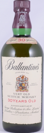 Ballantines 30 Years Very Old Scotch Whisky Bols-Import Neuss 43,0%