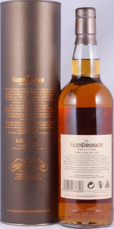 Glendronach 1994 23 Years Pedro Ximenez Sherry Puncheon Cask No. 126 Highland Single Malt Scotch Whisky 54,1%