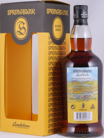 Springbank 10 Years Local Barley Release 2020 Oloroso Sherry Casks Campbeltown Single Malt Scotch Whisky 55.6%