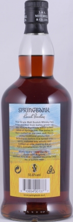 Springbank 10 Years Local Barley Release 2020 Oloroso Sherry Casks Campbeltown Single Malt Scotch Whisky 55.6%