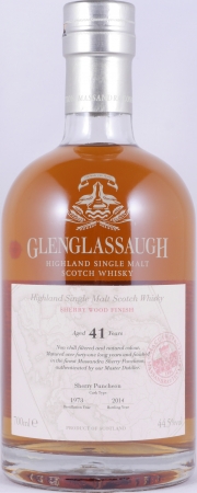 Glenglassaugh 1973 41 Years Massandra Sherry Puncheon Finish Highland Single Malt Scotch Whisky 44,5%